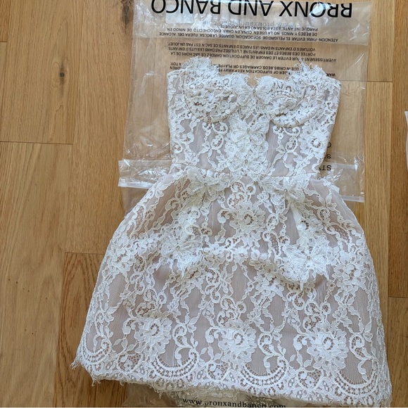 Bronx and Banco Dresses & Skirts - NWOT $950 Bronx and Banco Colette Embellished Rhinestones Mini Dress